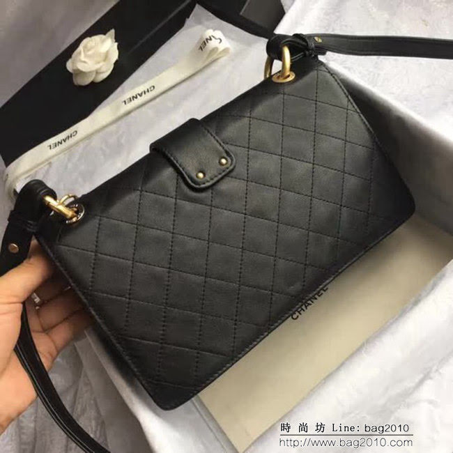 香奈兒CHANEL 57577 2018秋冬新款肩背小挎包正品打版DSC1709